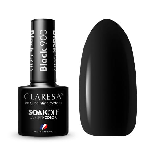 Claresa Black 900 Lakier Hybrydowy 5g